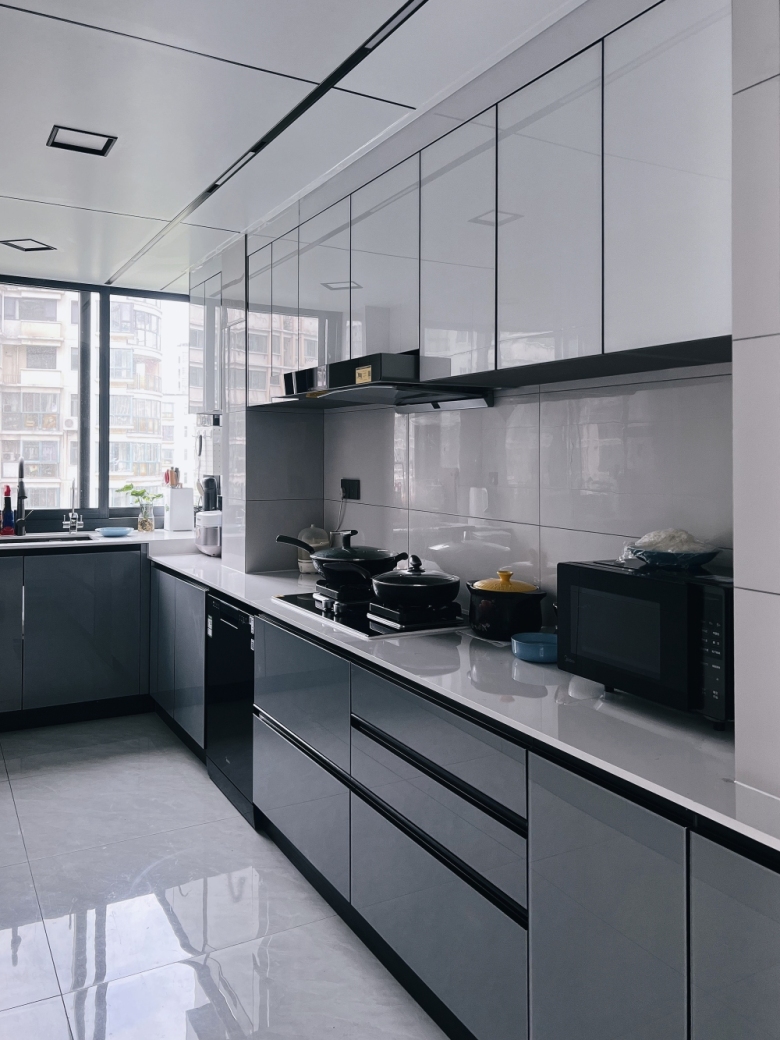 【小二家居0101 全屋定制】江陰星河公寓 現代簡約-櫥柜衣柜定制家具 生產流程跟進